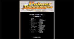 Desktop Screenshot of palmertechnologies.com